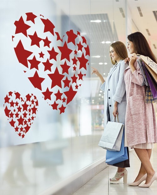 Corazón de estrellas - San Valentín