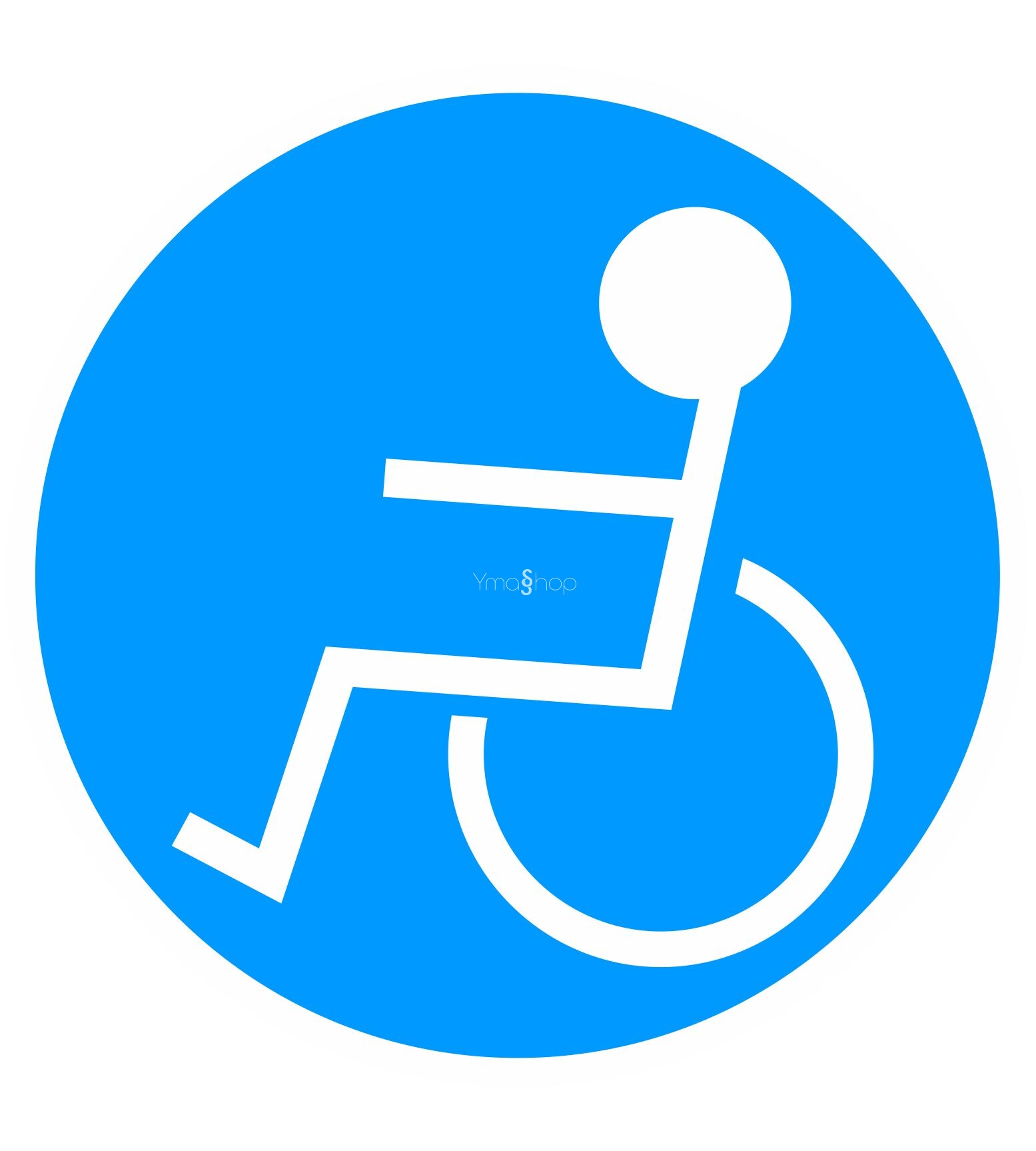 Indicativos PMR "Silla de Ruedas Izquierda"