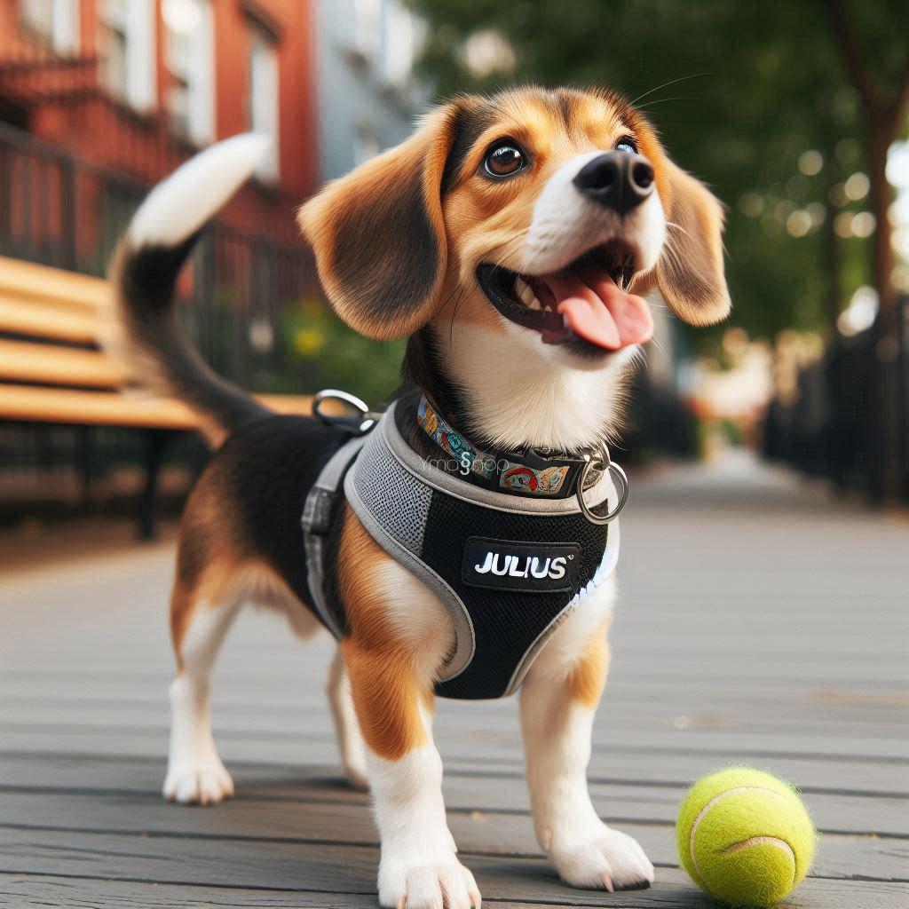 Beneficios de usar etiquetas personalizadas en el arnés Julius K9