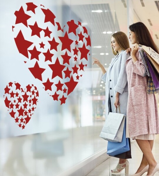 Corazón de estrellas - San Valentín