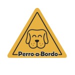 Vinilo Precaución Perro a Bordo