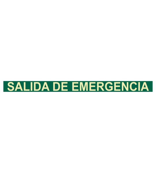 Indicativo Salidas de Emergencia Botolas