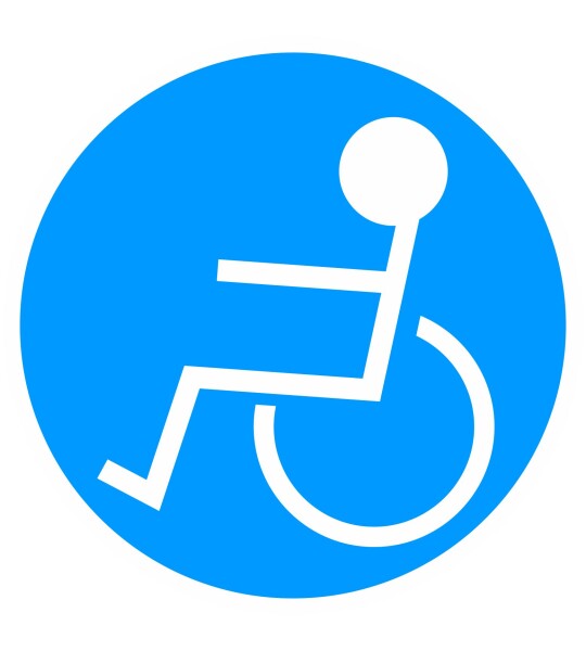 Indicativos PMR "Silla de Ruedas Izquierda"