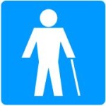 Pictograma PMR "Cojo"