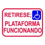 Indicativo Rampa Derecha