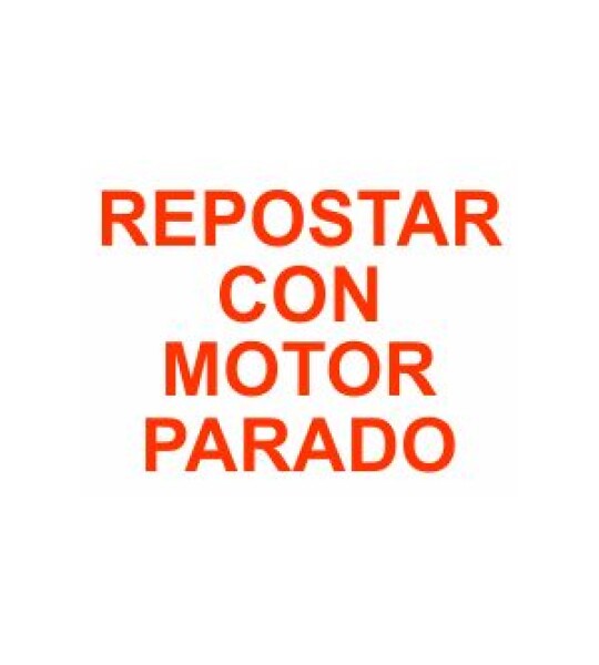 Adhesivo paro Motor