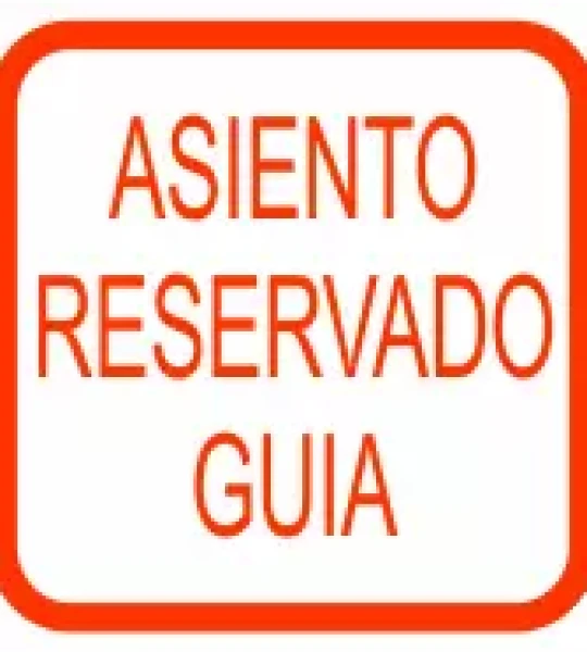 Adhesivo Butaca Guía 2