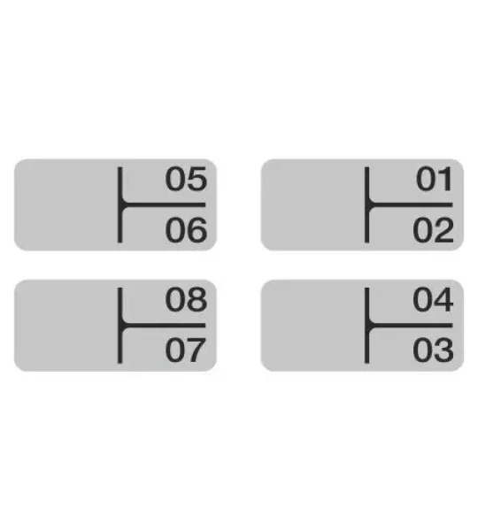 Numeración de Butacas Plata