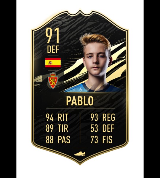 Carta FIFA personalizada 2020 Ultimate Team