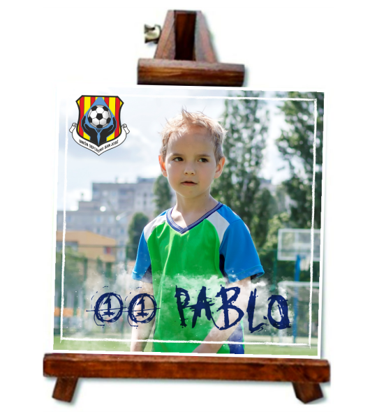 Azulejo personalizado con caballete